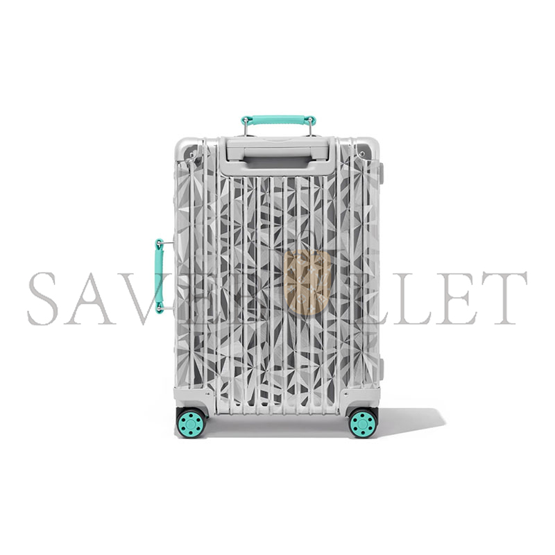 RIMOWA X TIFFANY & CO. ROCK CUT CABIN SILVER 97390016 (54*39*23cm)